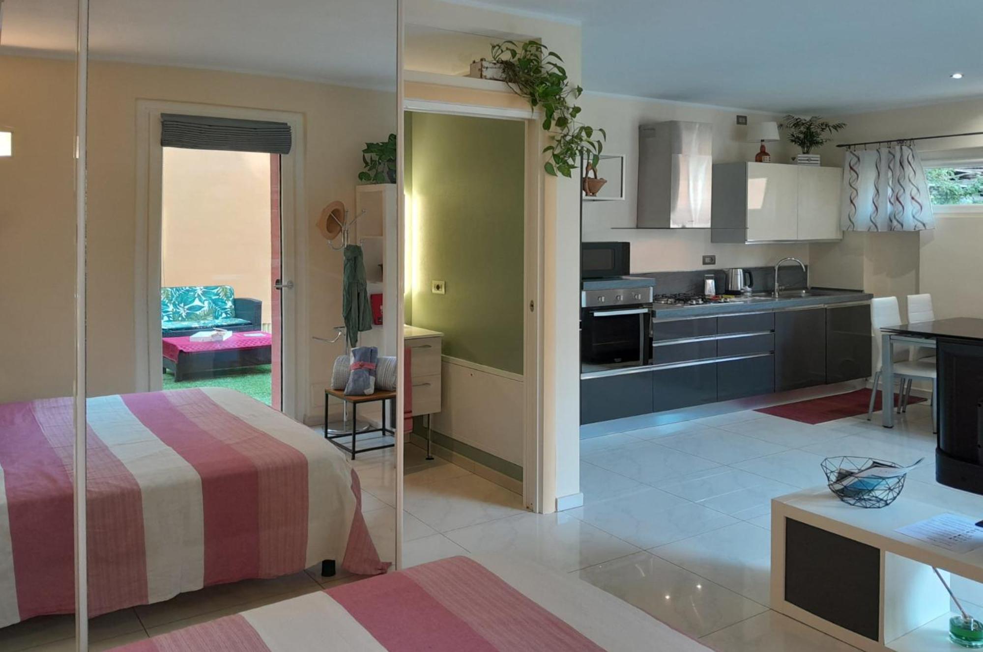 La Casina Appartement Laglio Buitenkant foto